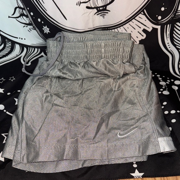 Nike Other - Nike Silver Reflective Athletic Skirt